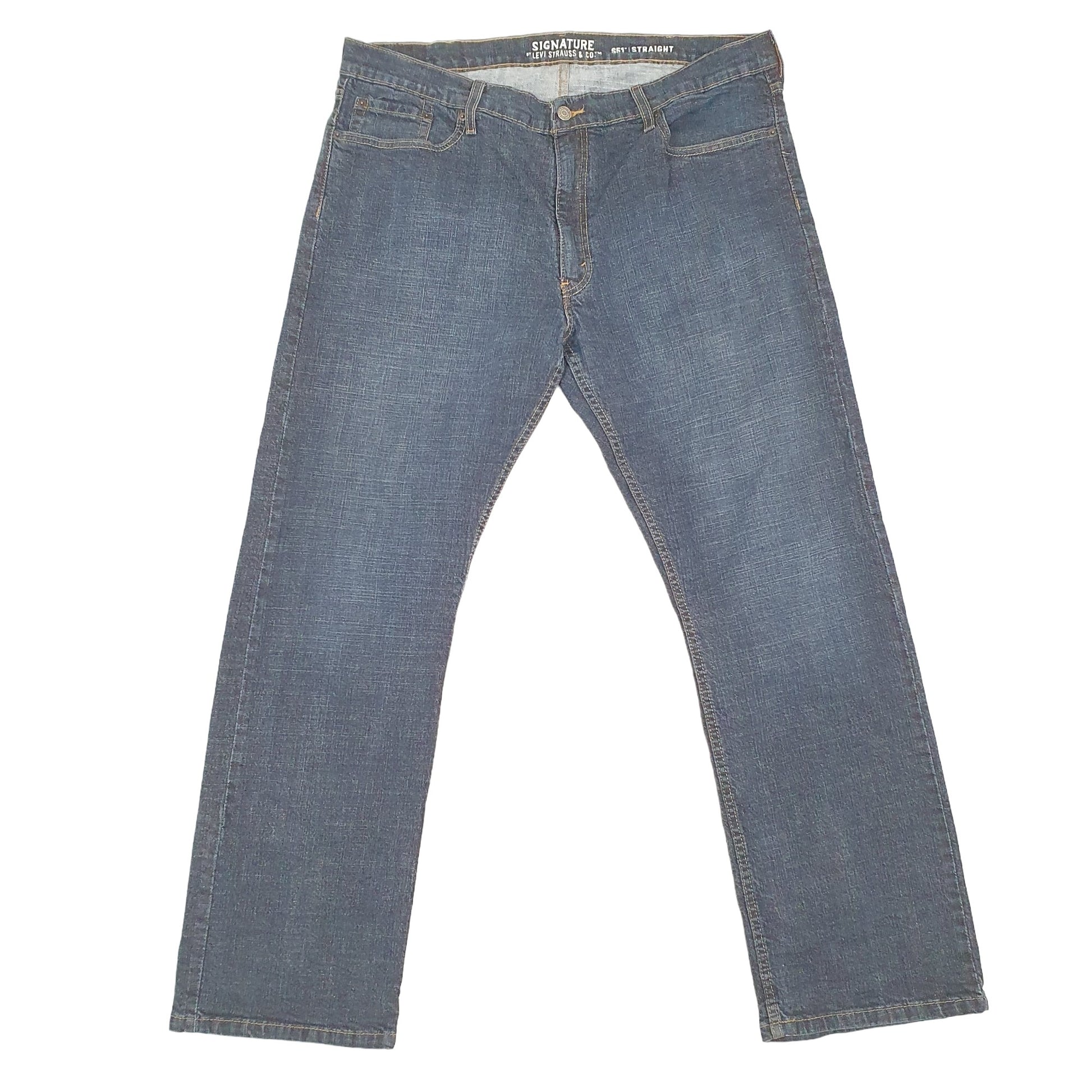 Levis Signature Straight Fit Jeans W40 L31 Blue