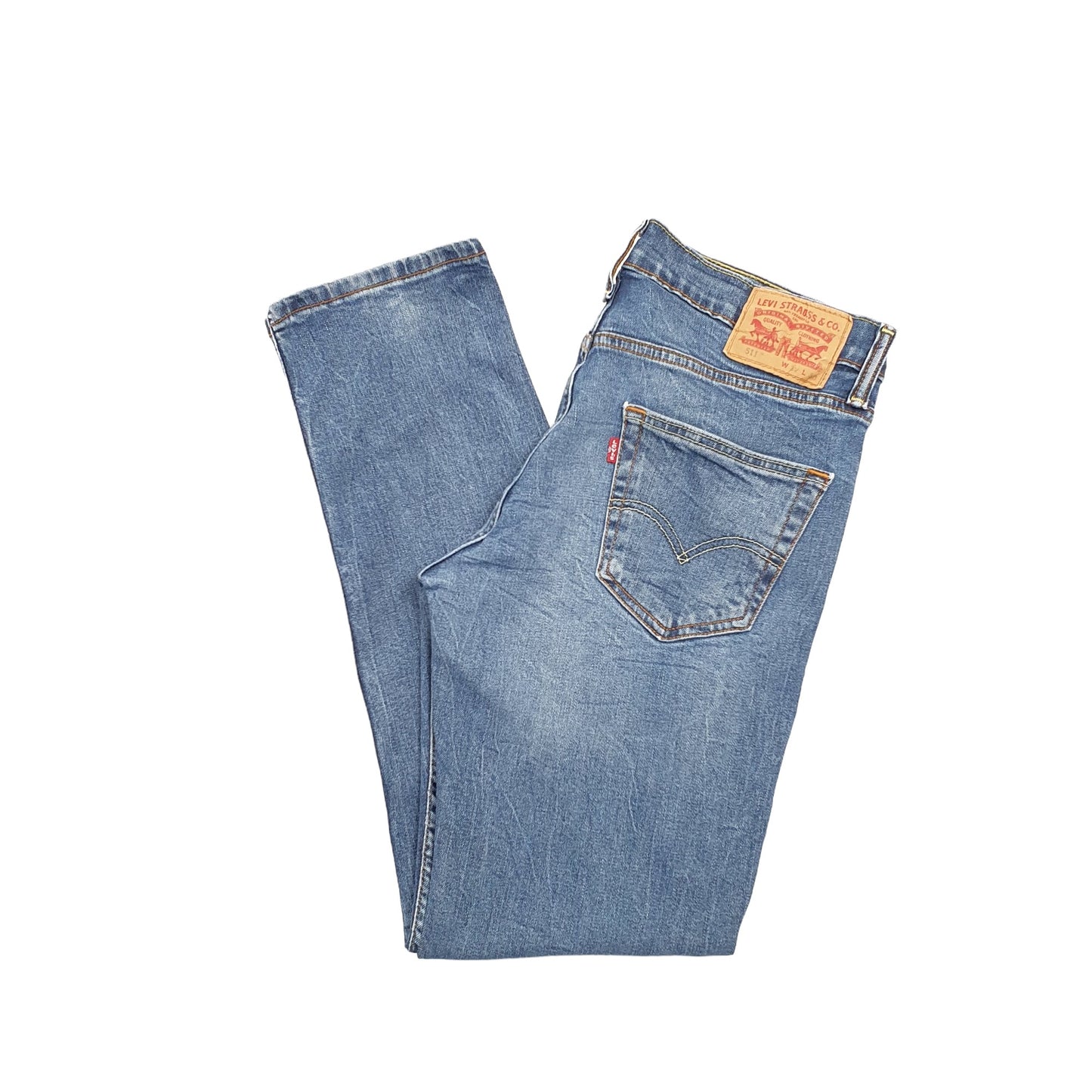 Levis 511 Slim Fit Jeans W32 L29 Blue