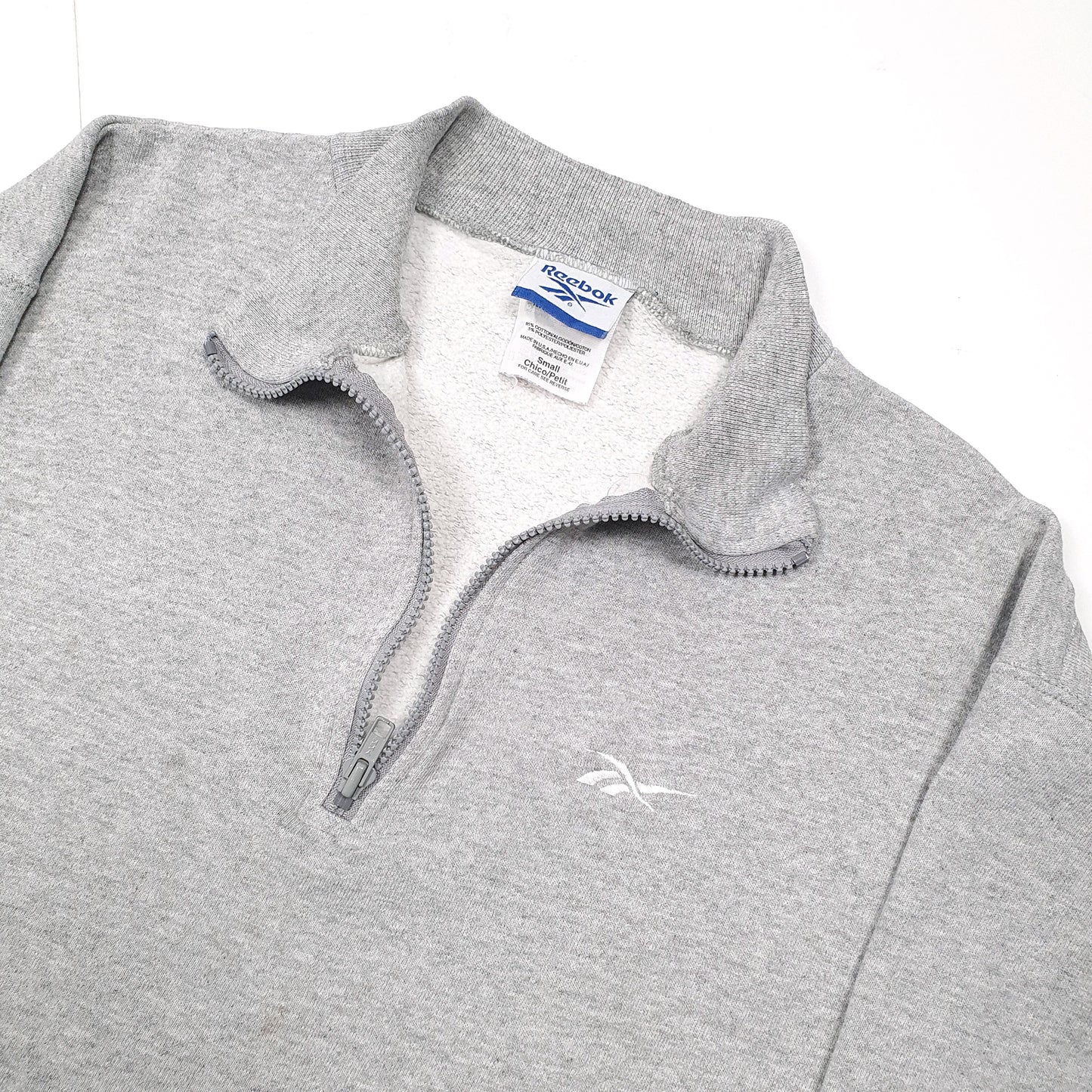 Reebok Quarter Zip S Grey