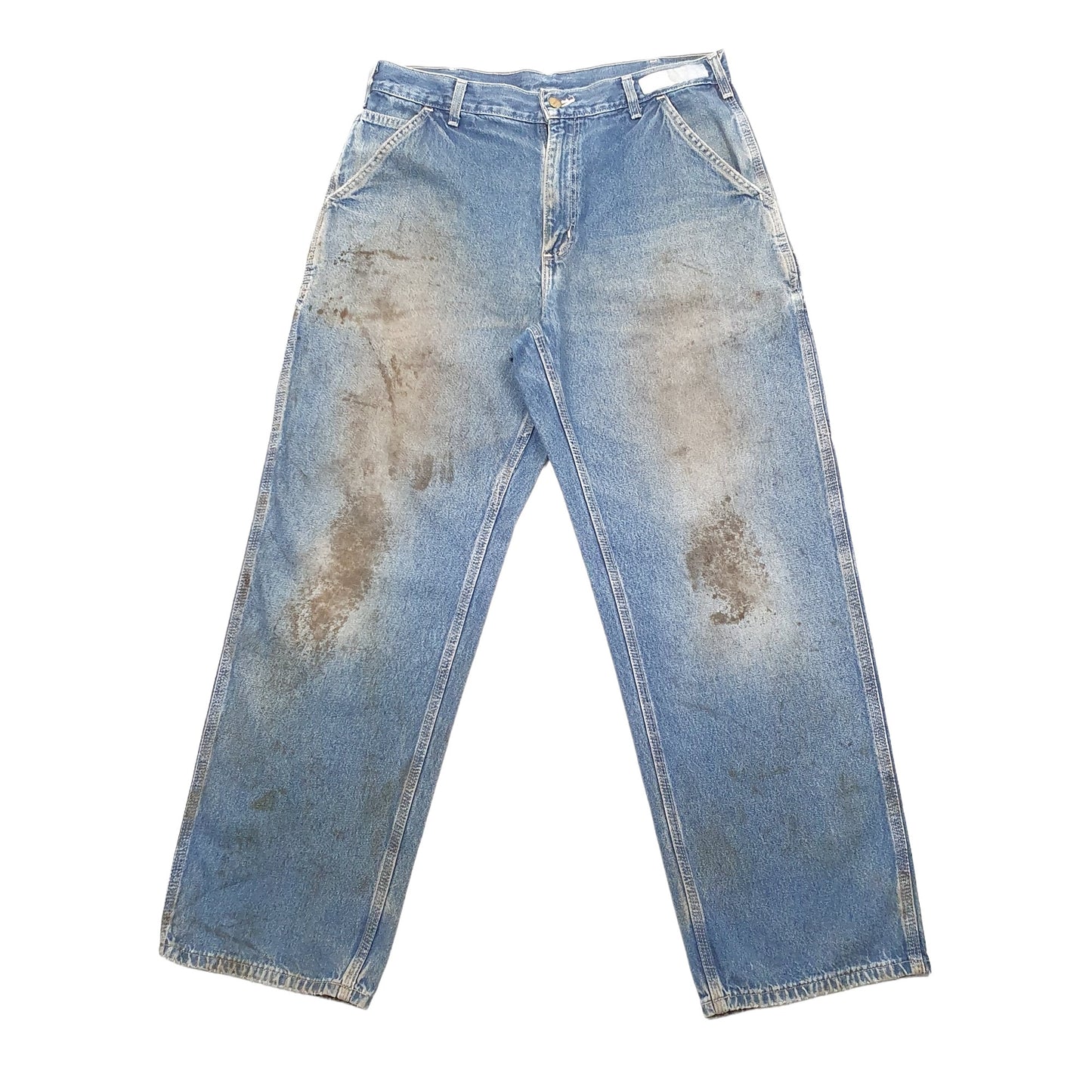 Carhartt Casual Loose Fit Jeans W34 L30 Blue