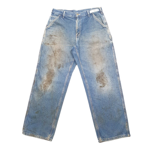 Carhartt Casual Loose Fit Jeans W34 L30 Blue