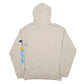 Mens Beige Fila Spellout Hoodie Jumper