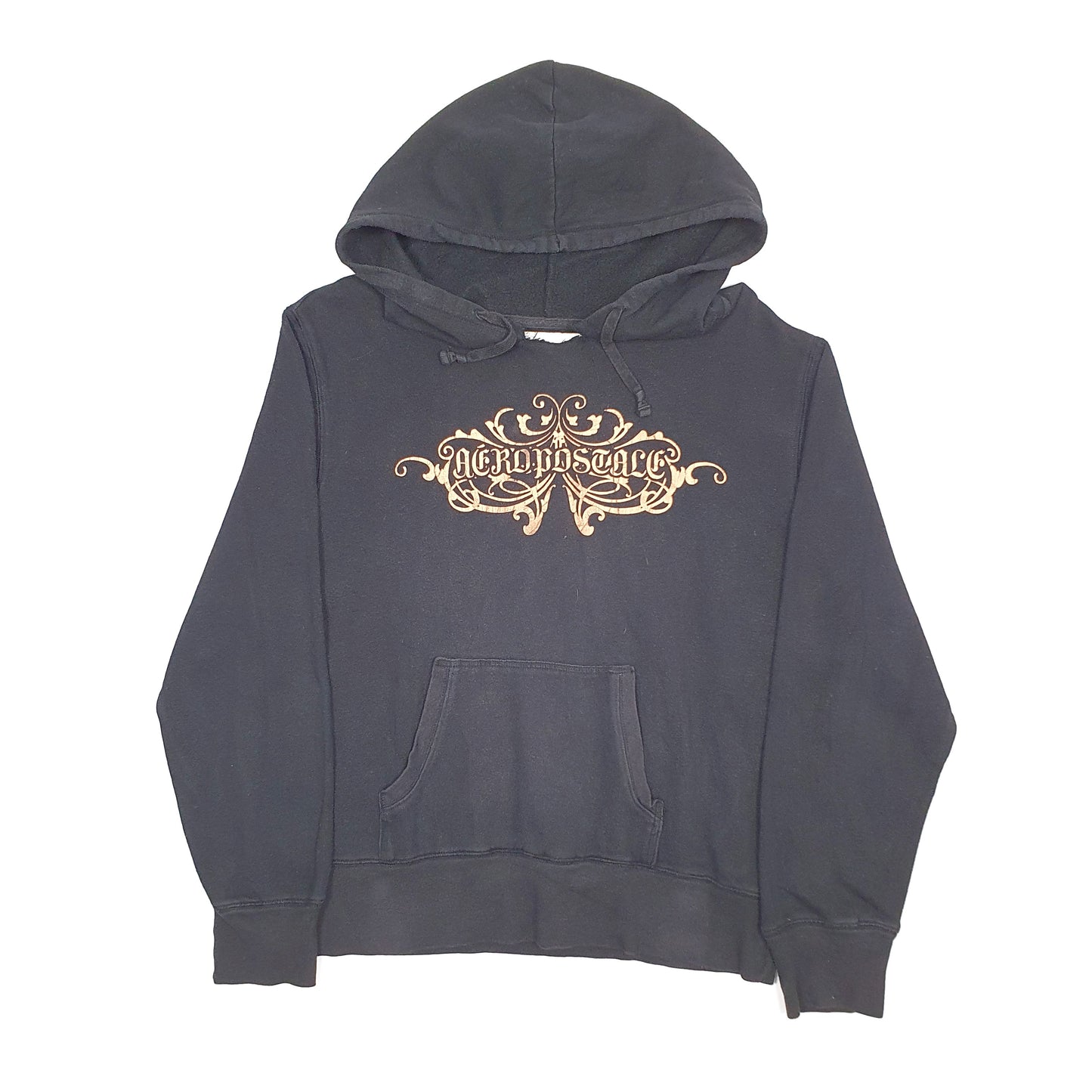 Mens Black Aeropostale  Hoodie Jumper