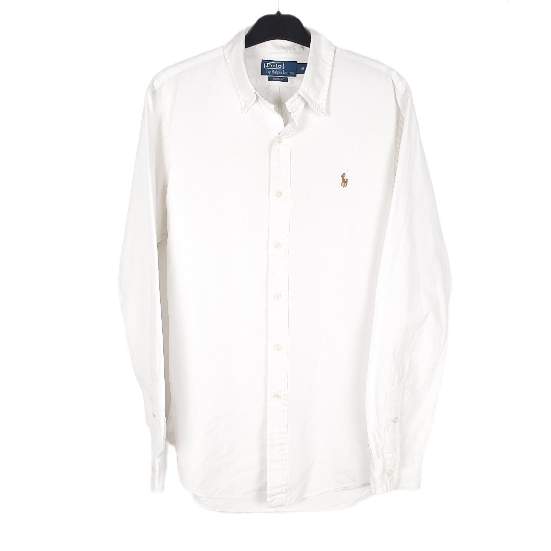 White Polo Ralph Lauren Long Sleeve Shirt