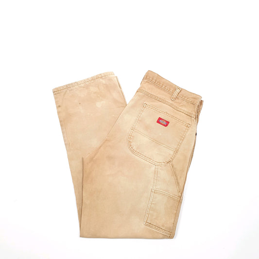 Dickies Carpenter Loose Fit Jeans W36 L32 Brown