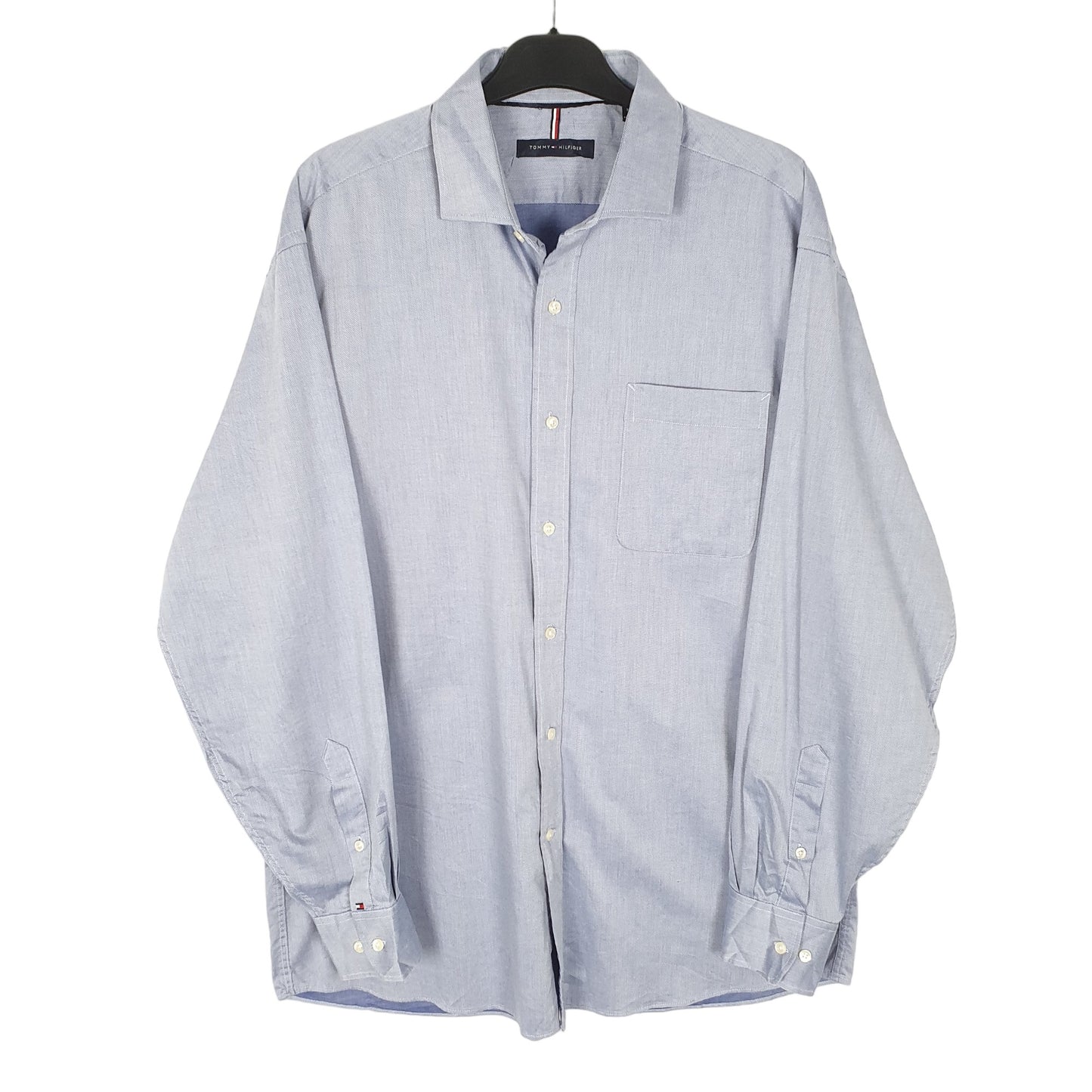 Tommy Hilfiger Long Sleeve Regular Fit Shirt Blue