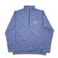 Mens Blue Adidas UMKC Softball Quarter Zip Jumper