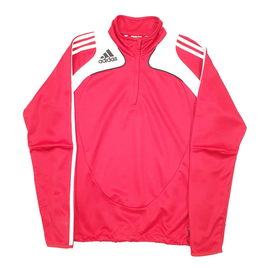 Adidas Quarter Zip S Red