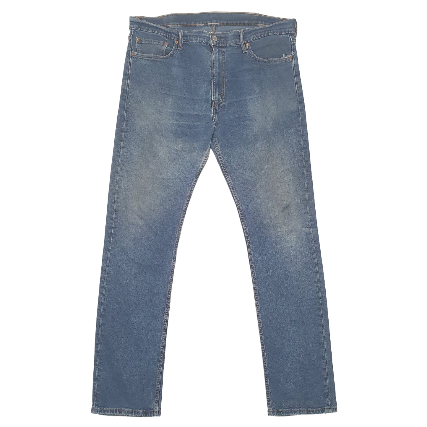 Mens Blue Levis Stretch 513 JeansW38 L34