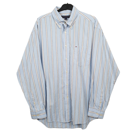 Blue Tommy Hilfiger Long Sleeve Shirt