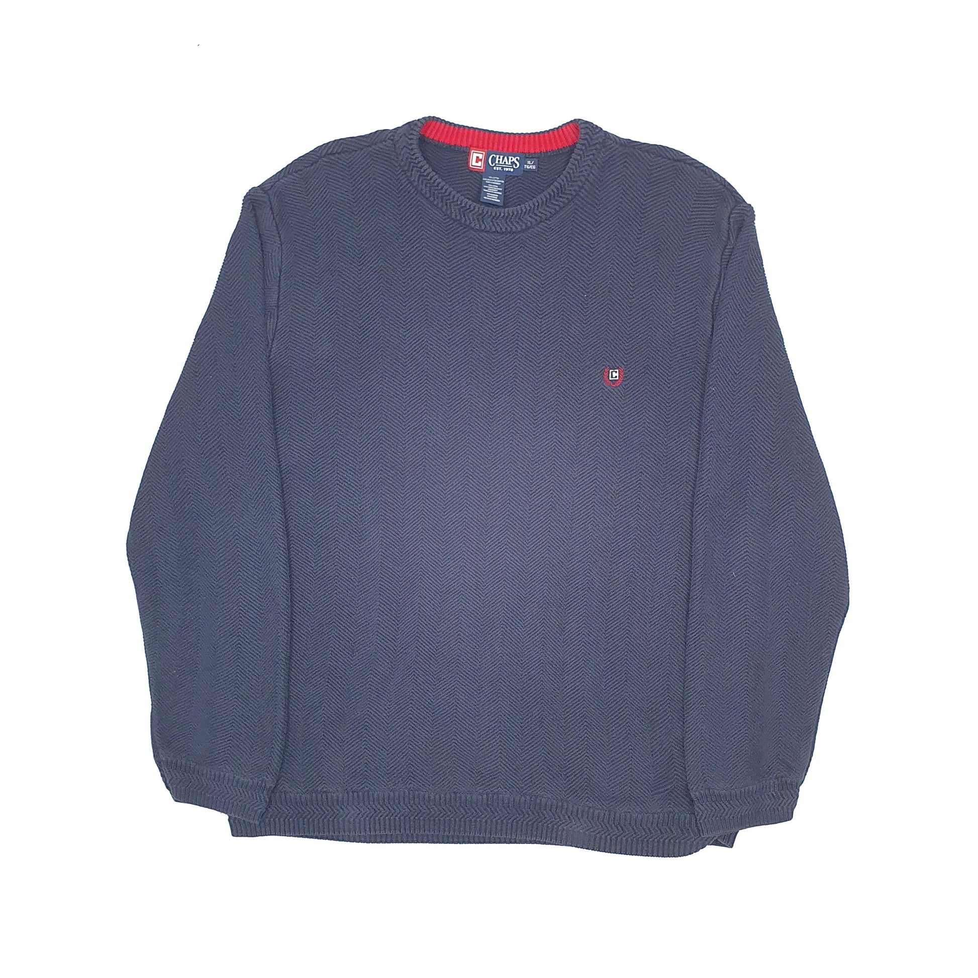 Chaps Crewneck XL Navy