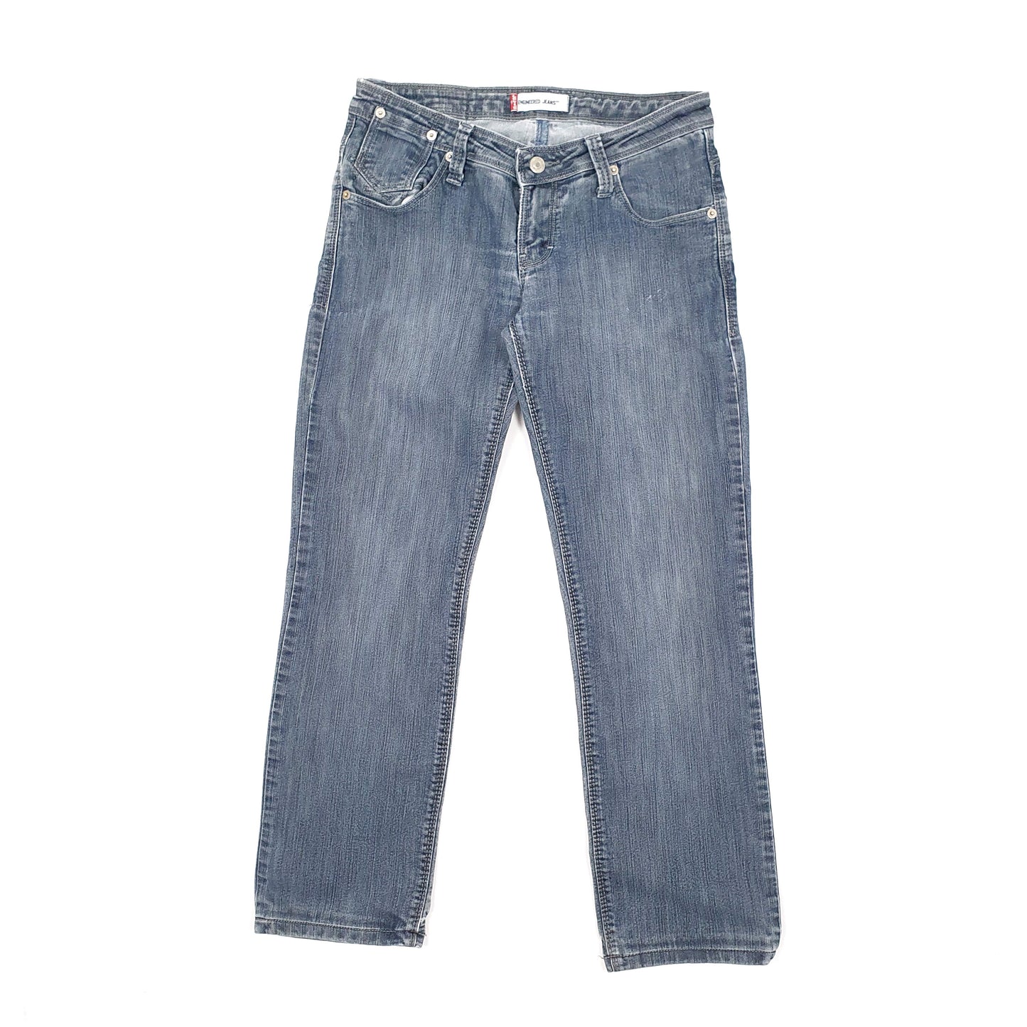 Levis Engineered Regular Fit Jeans UK8 Blue