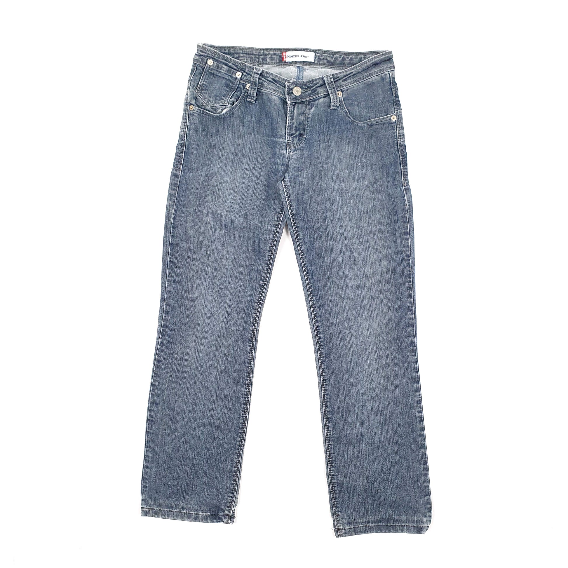 Levis Engineered Regular Fit Jeans UK8 Blue