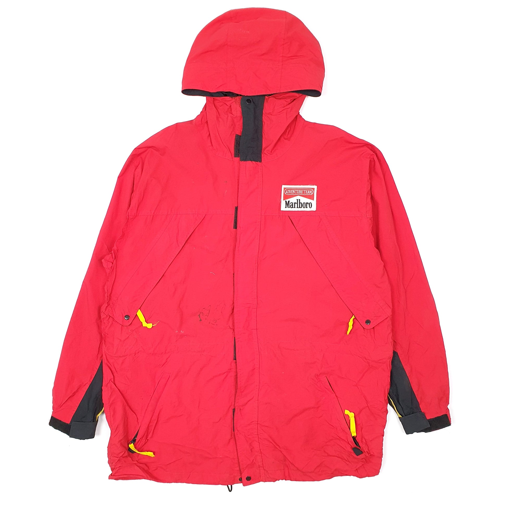 Mens Red Malboro Adventure Team  Coat