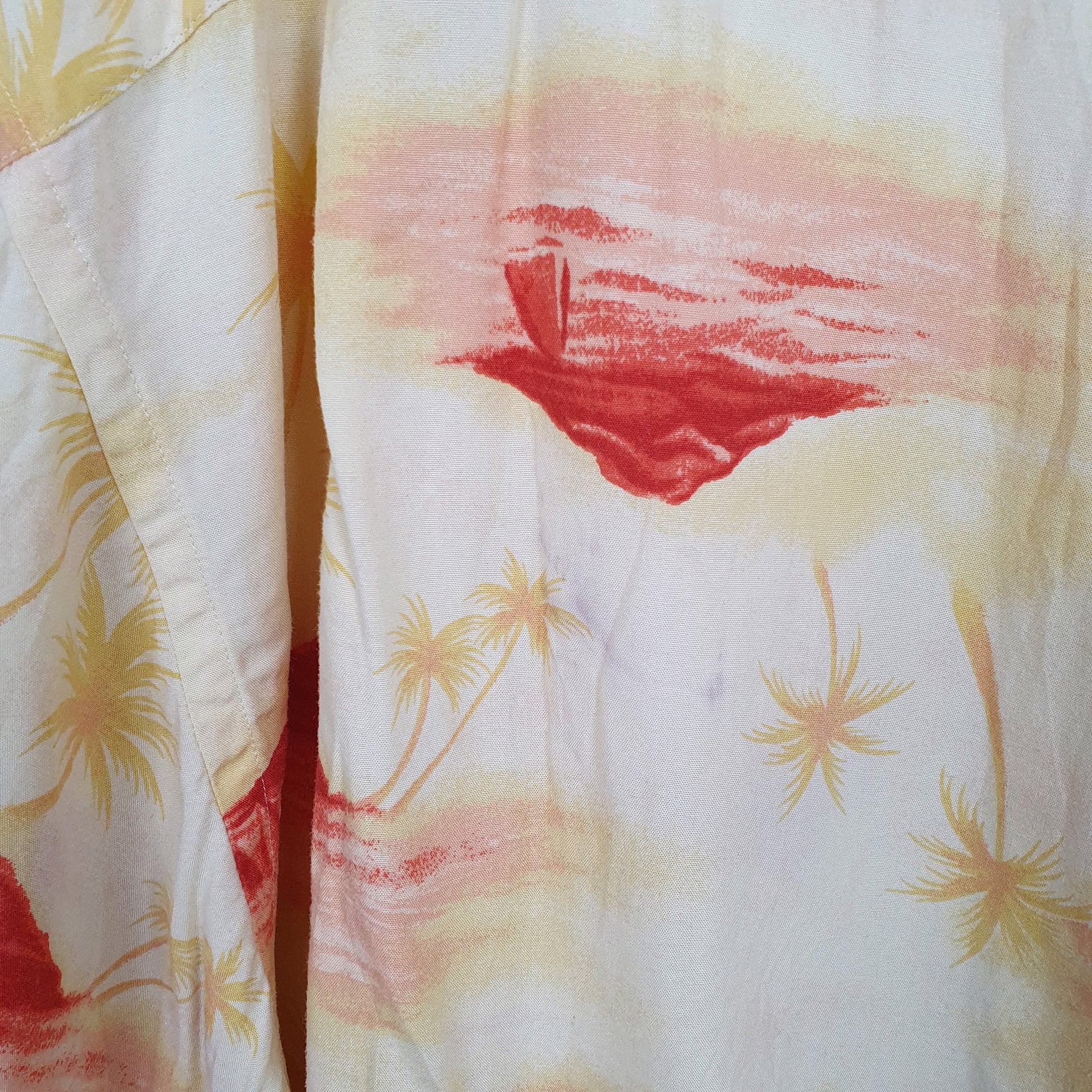 Tommy Hilfiger Short Sleeve Regular Fit Shirt Yellow