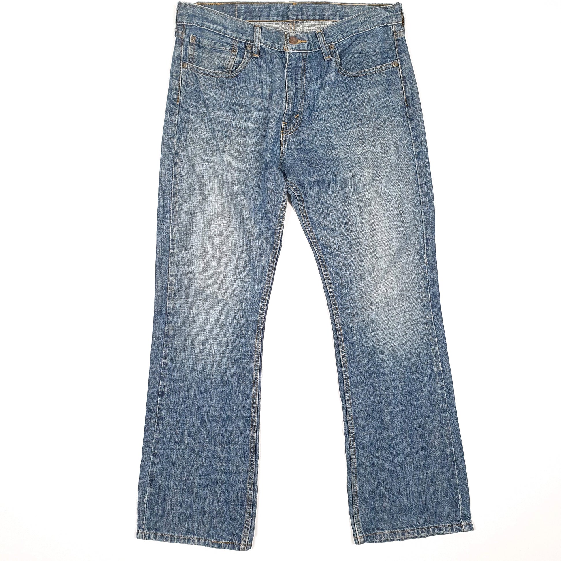 Levis 527 Bootcut Fit Jeans W34 L29 Blue