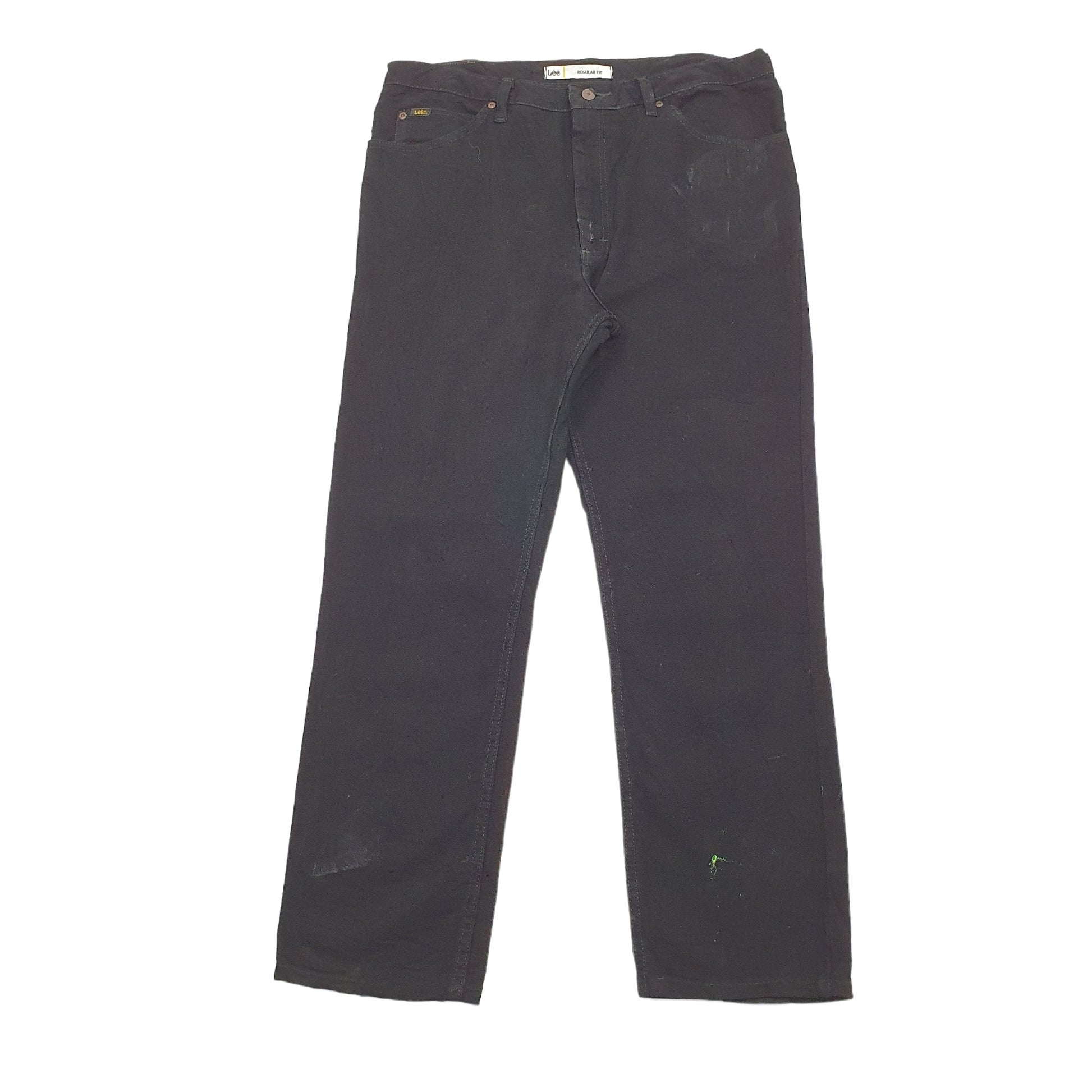 Lee Regular Regular Fit Jeans W38 L31 Black