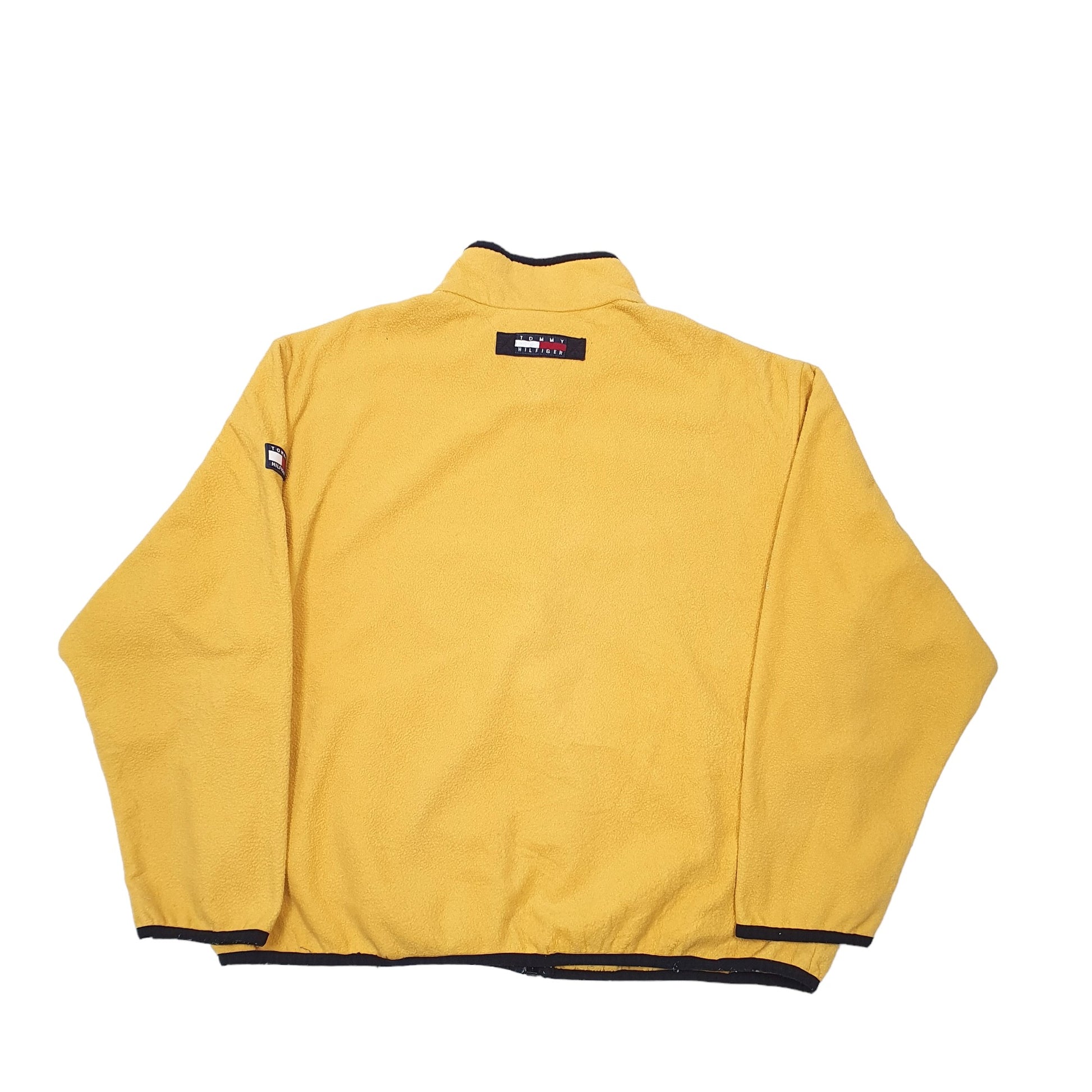 Mens Yellow Tommy Hilfiger  Full Zip Jumper