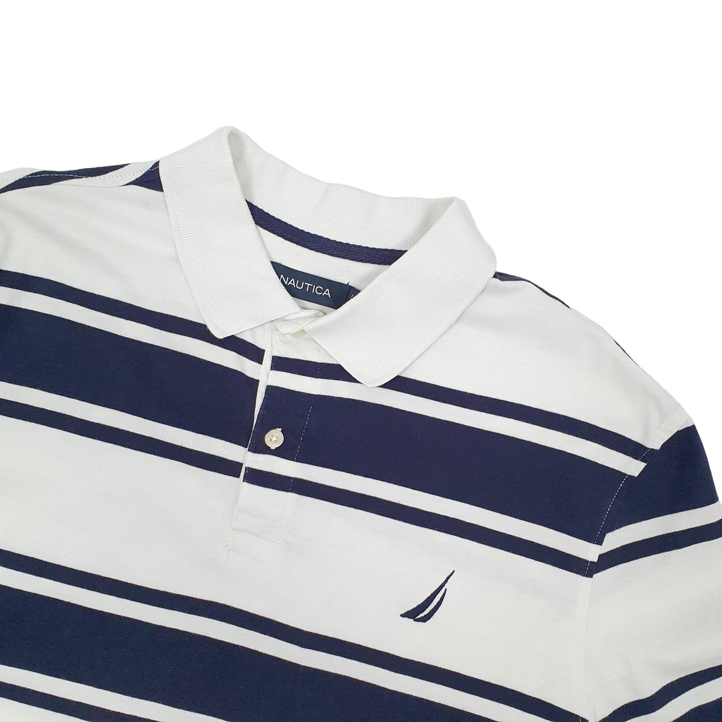 Nautica Short Sleeve Polo Shirt White