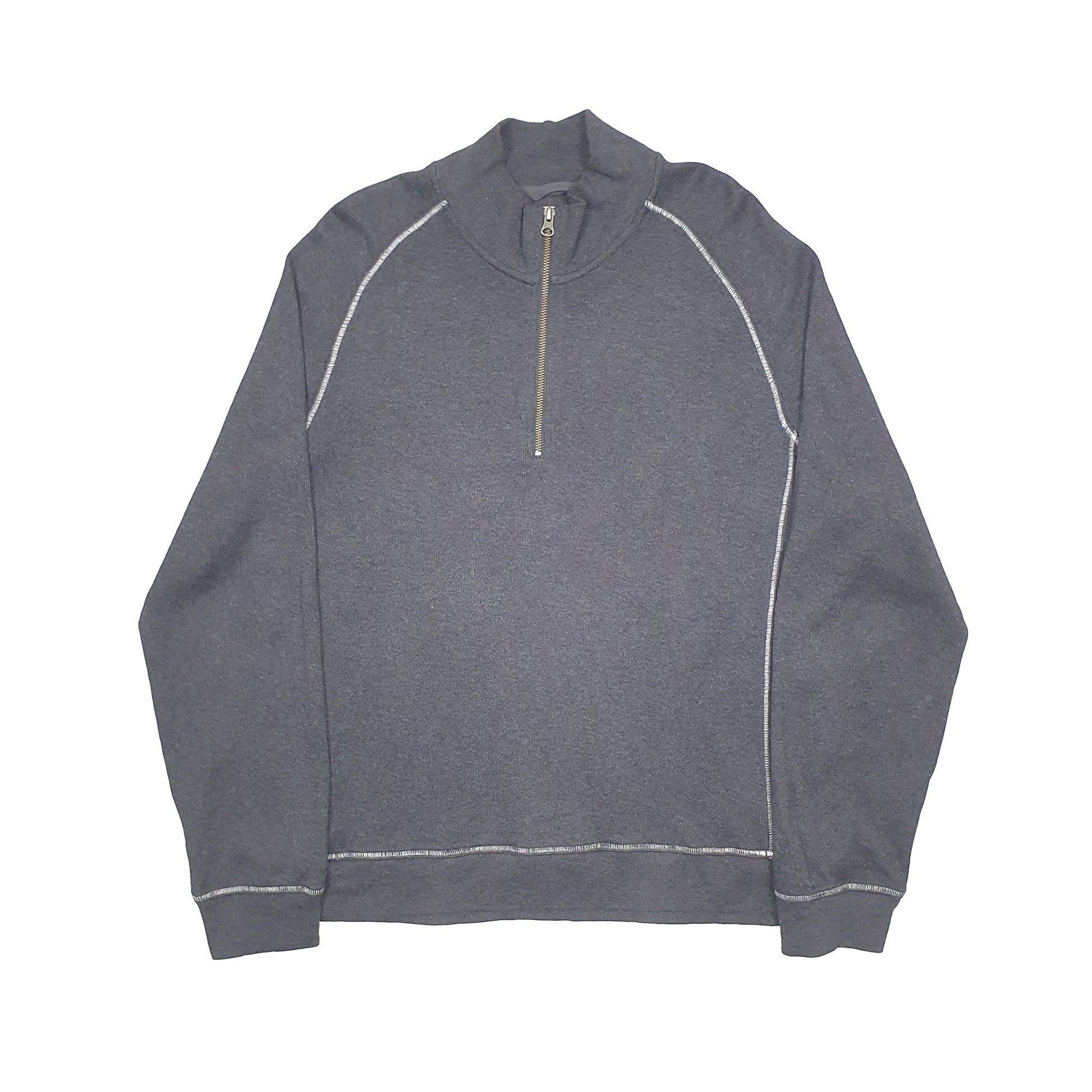 L.L. Bean Quarter Zip L Grey