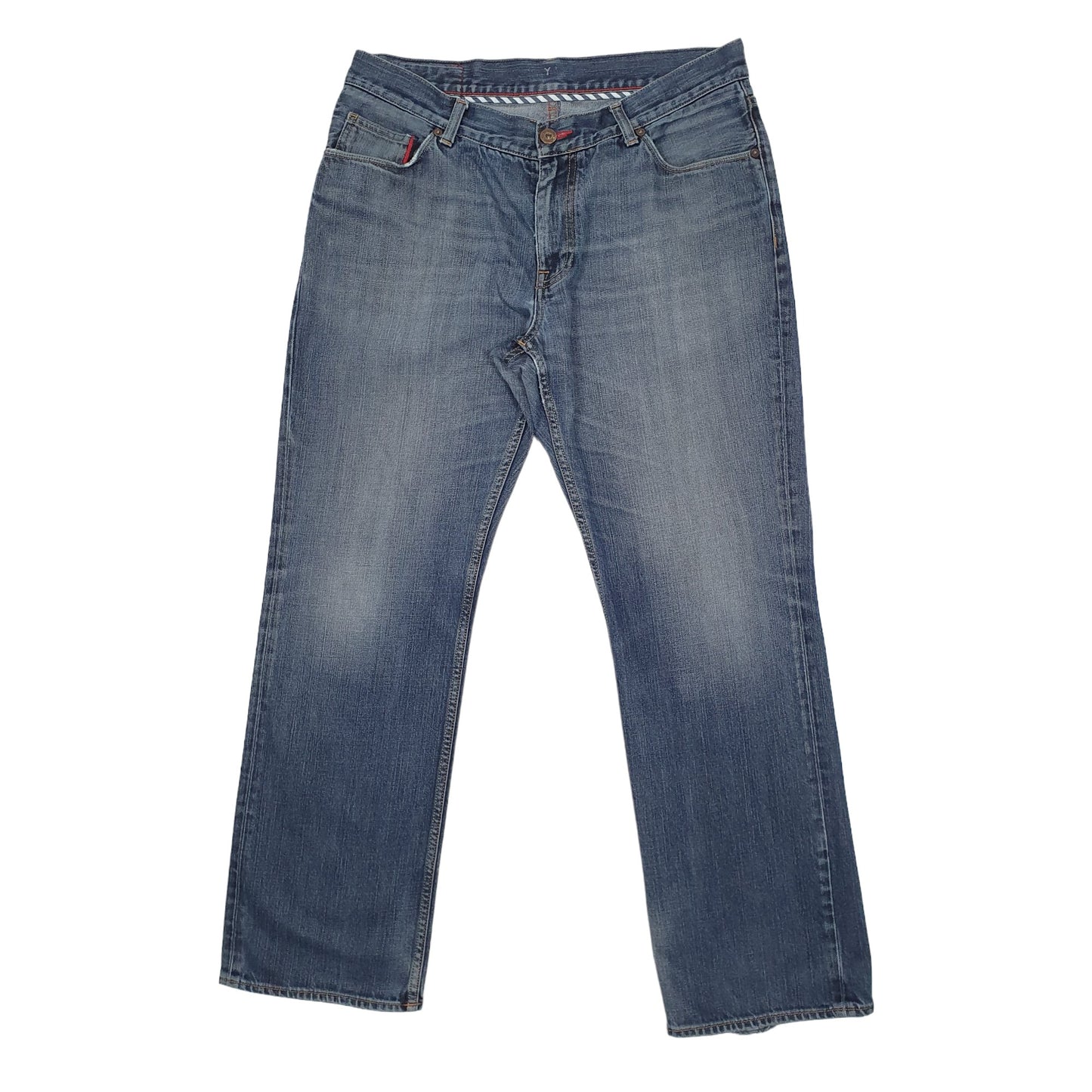 Mens Blue Tommy Hilfiger  Relaxed JeansW34 L32