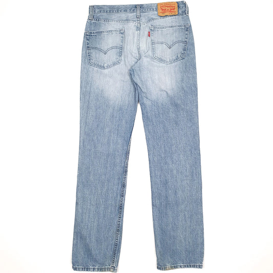 Levis 514 Straight Fit Jeans W30 L32 Blue