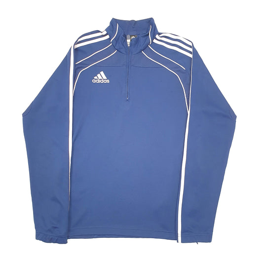 Adidas Quarter Zip S Blue