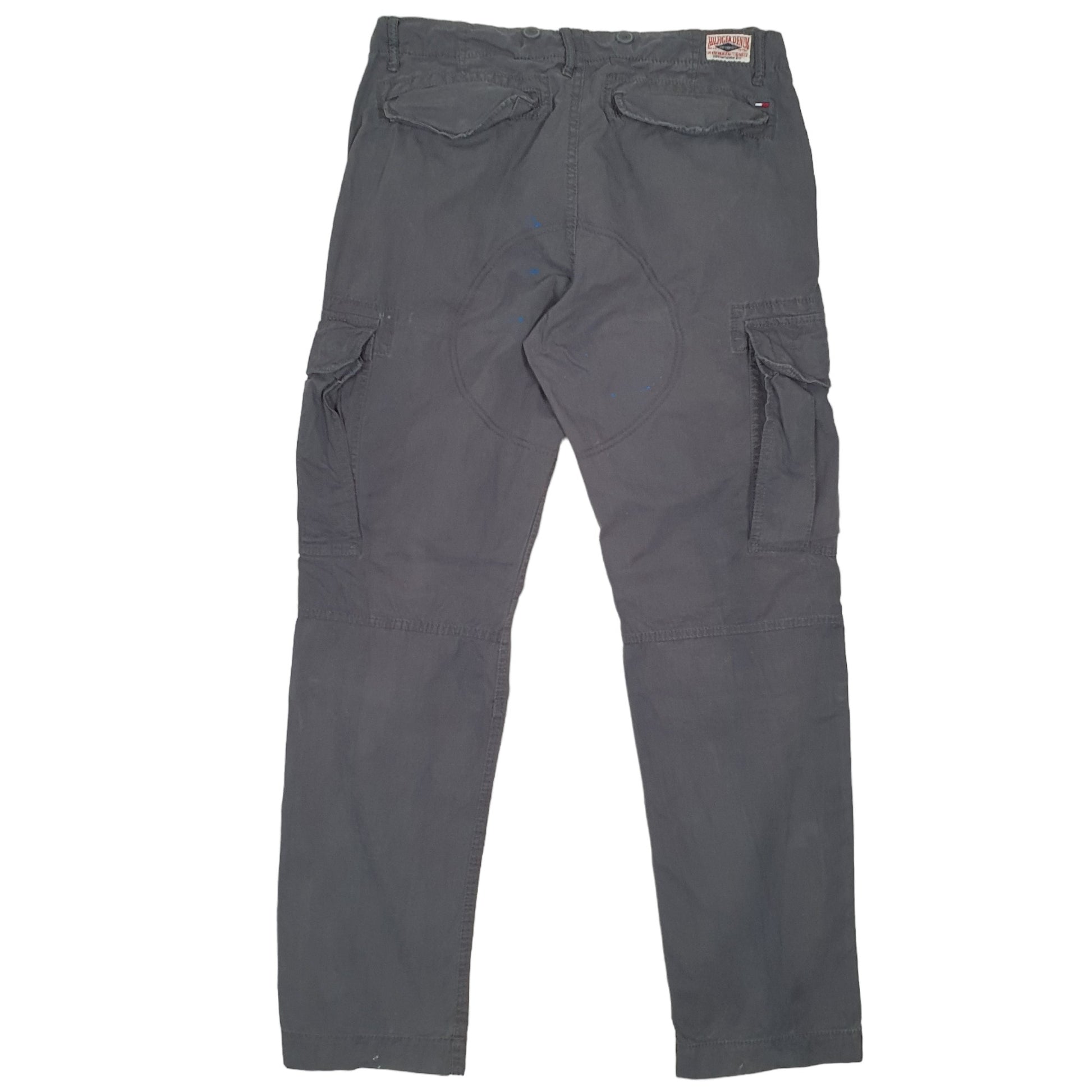 Mens Grey Tommy Hilfiger  Cargo Trousers