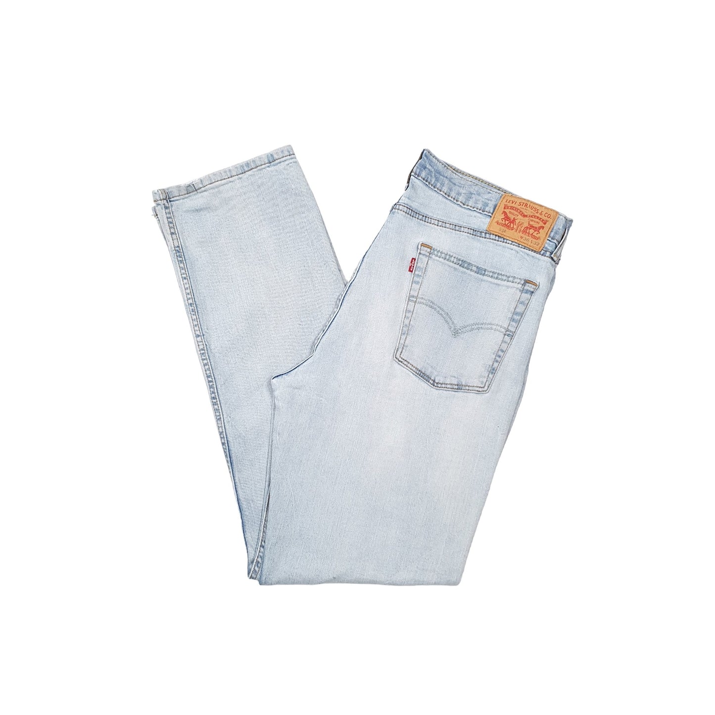 Levis 514 Straight Fit Jeans W36 L32 Blue