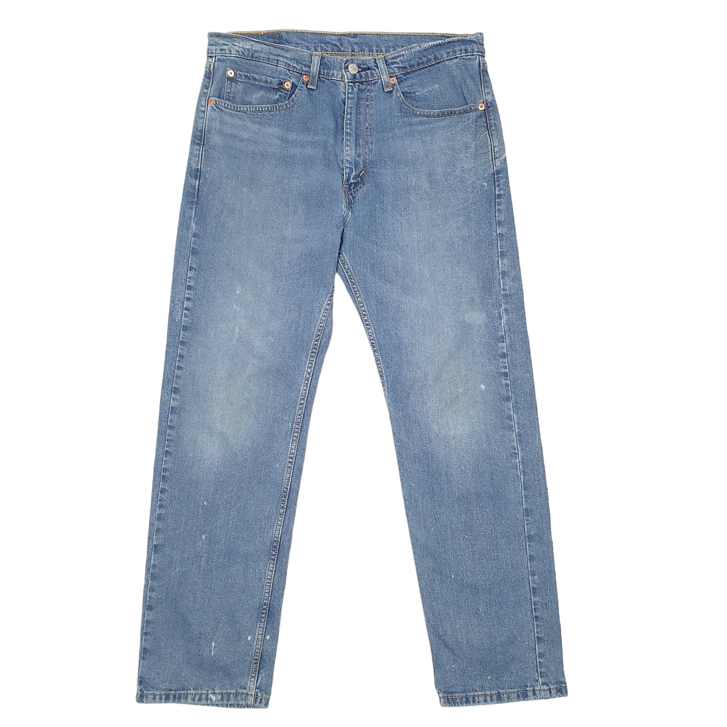 Mens Blue Levis  505 JeansW34 L30