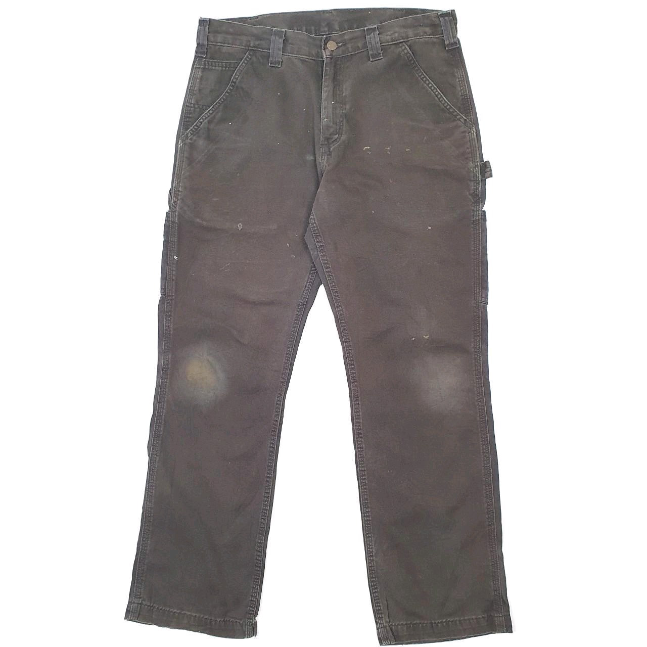 Mens Grey Carhartt  Carpenter Trousers