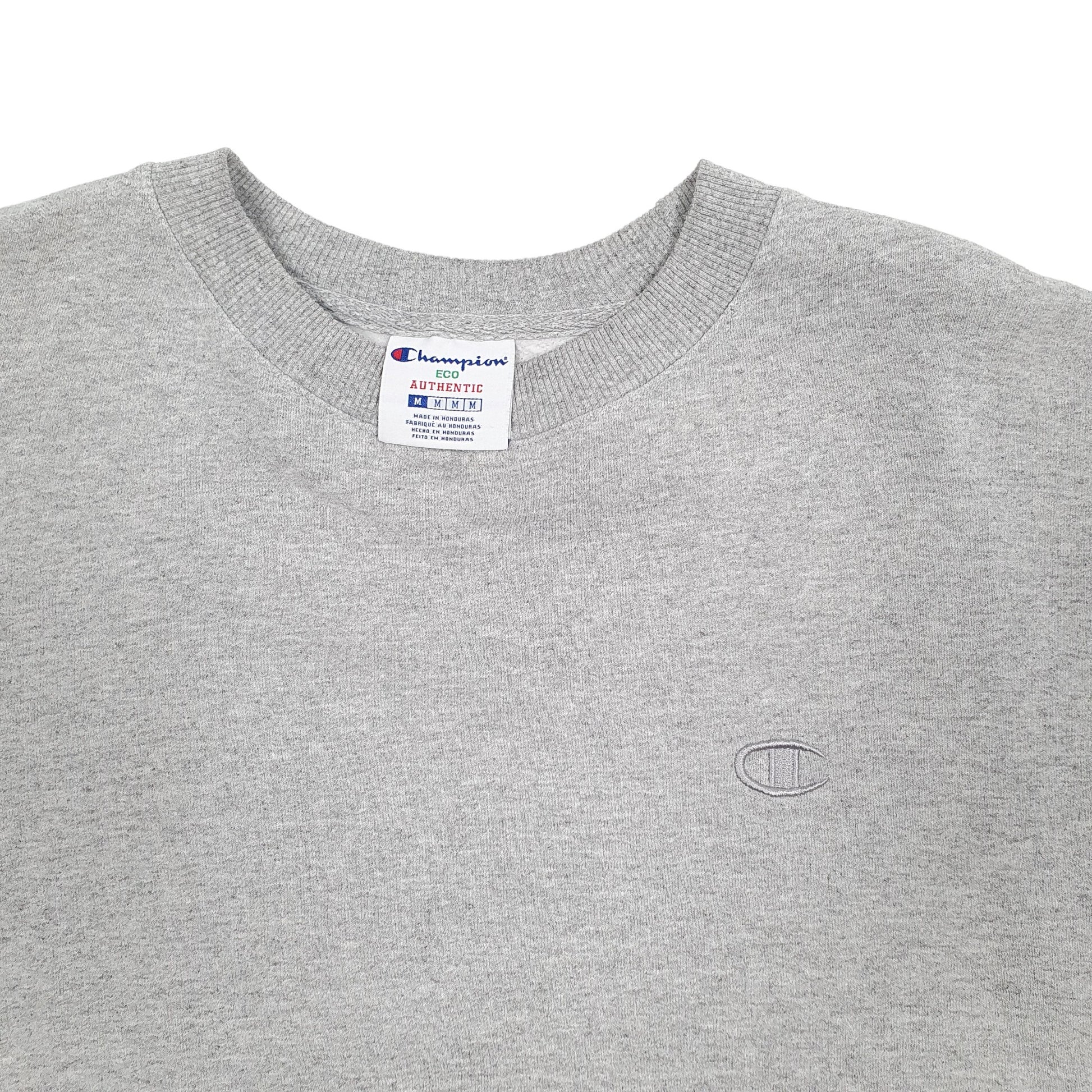 Mens Grey Champion  Crewneck Jumper