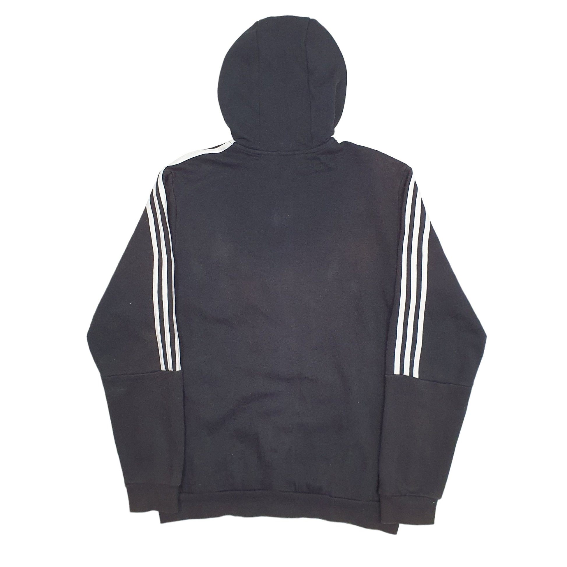 Mens Black Adidas  Full Zip Jumper