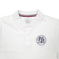Womens White Tommy Hilfiger Yachting Sailing Short Sleeve Polo Shirt