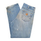 Mens Blue Carhartt Made In USA Carpenter JeansW38 L32