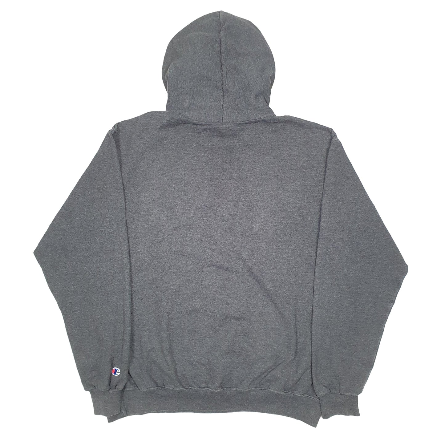 Mens Grey Champion Saint Marks USA College Hoodie Jumper