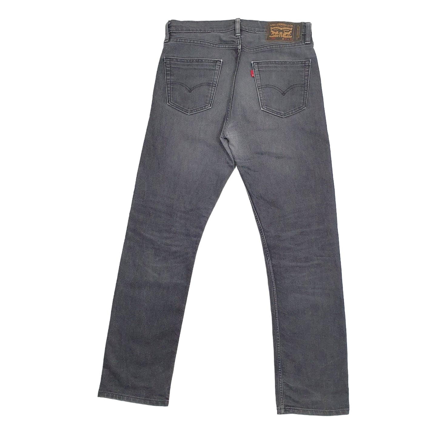 Mens Black Levis  504 JeansW33 L32