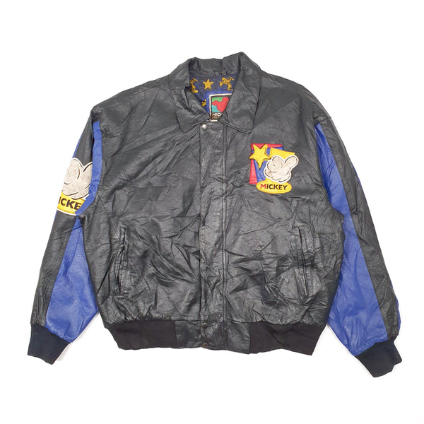 Unlimited online Mickey Mouse Leather Jacket