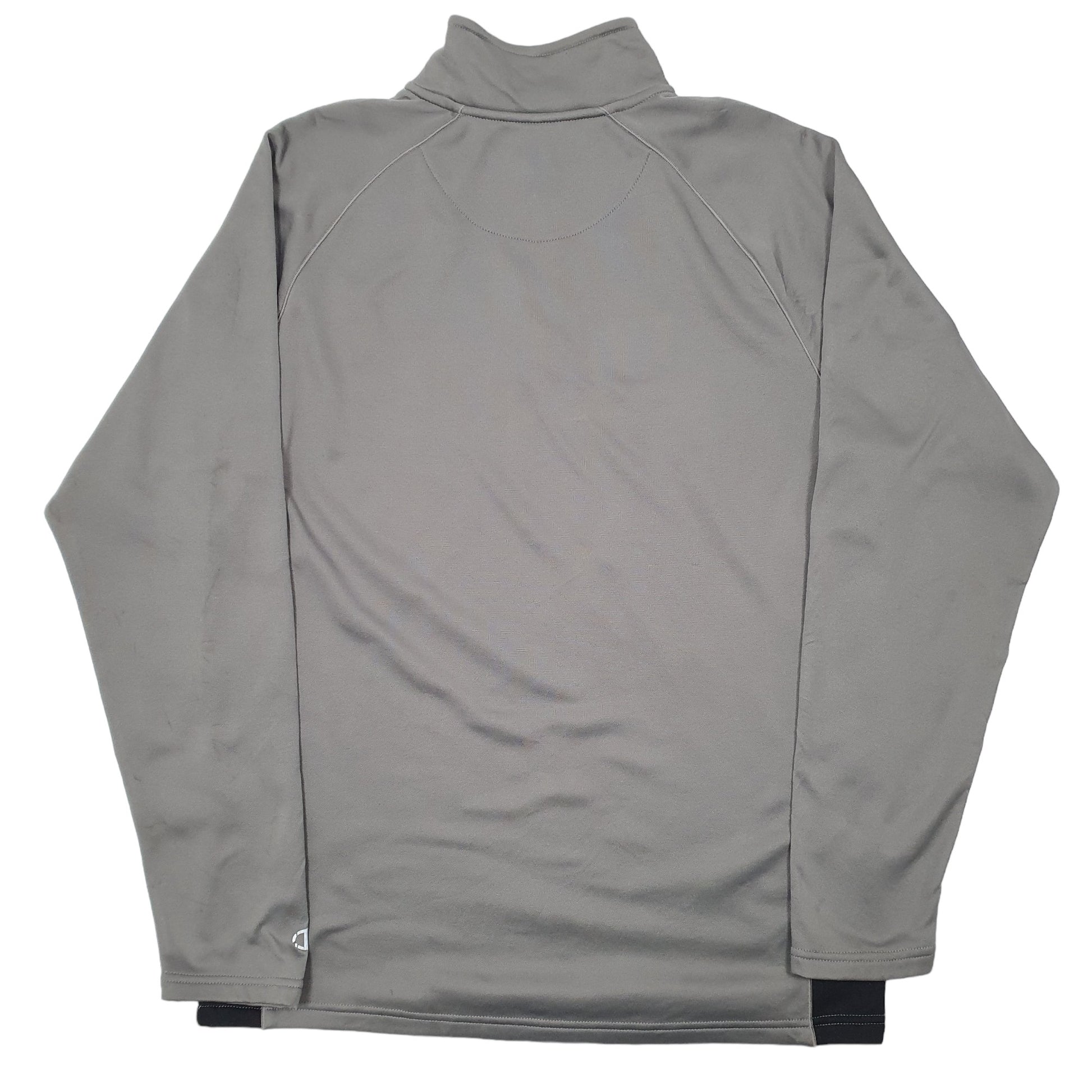 Mens Grey Champion Active Arete Quarter Zip Jumper