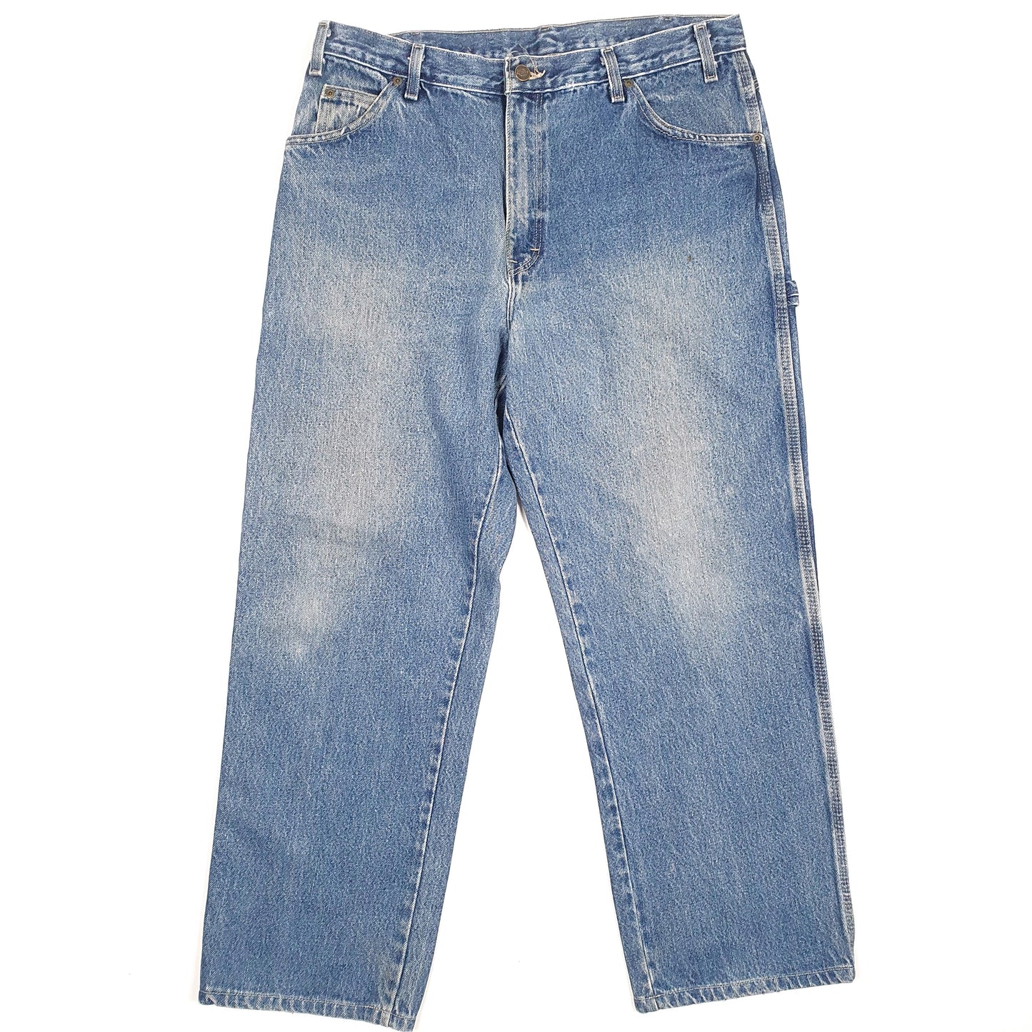 Dickies Casual Loose Fit Carpenter Jeans W36 L29 Blue