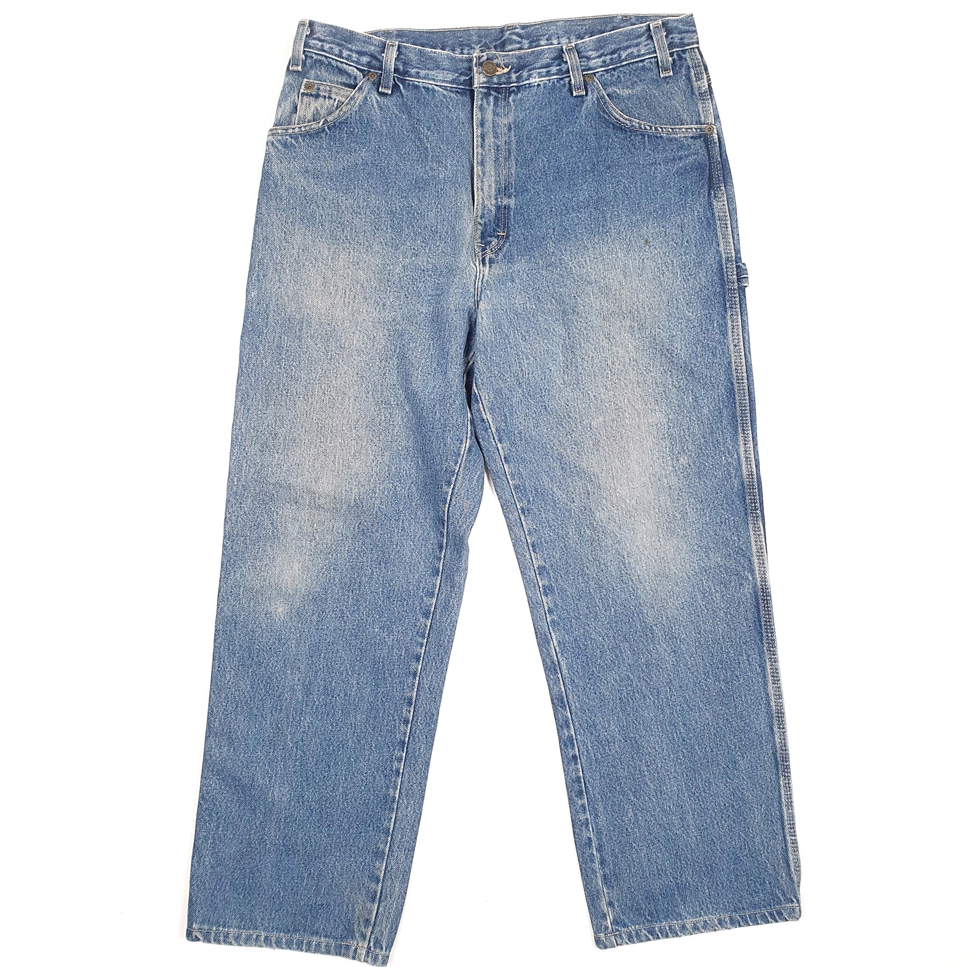 Dickies Casual Loose Fit Carpenter Jeans W36 L29 Blue
