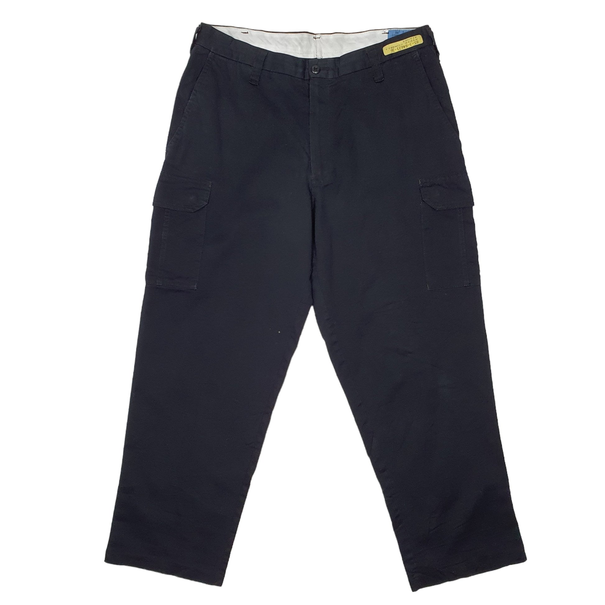 Mens Black Cintas Combat Pants Cargo Trousers