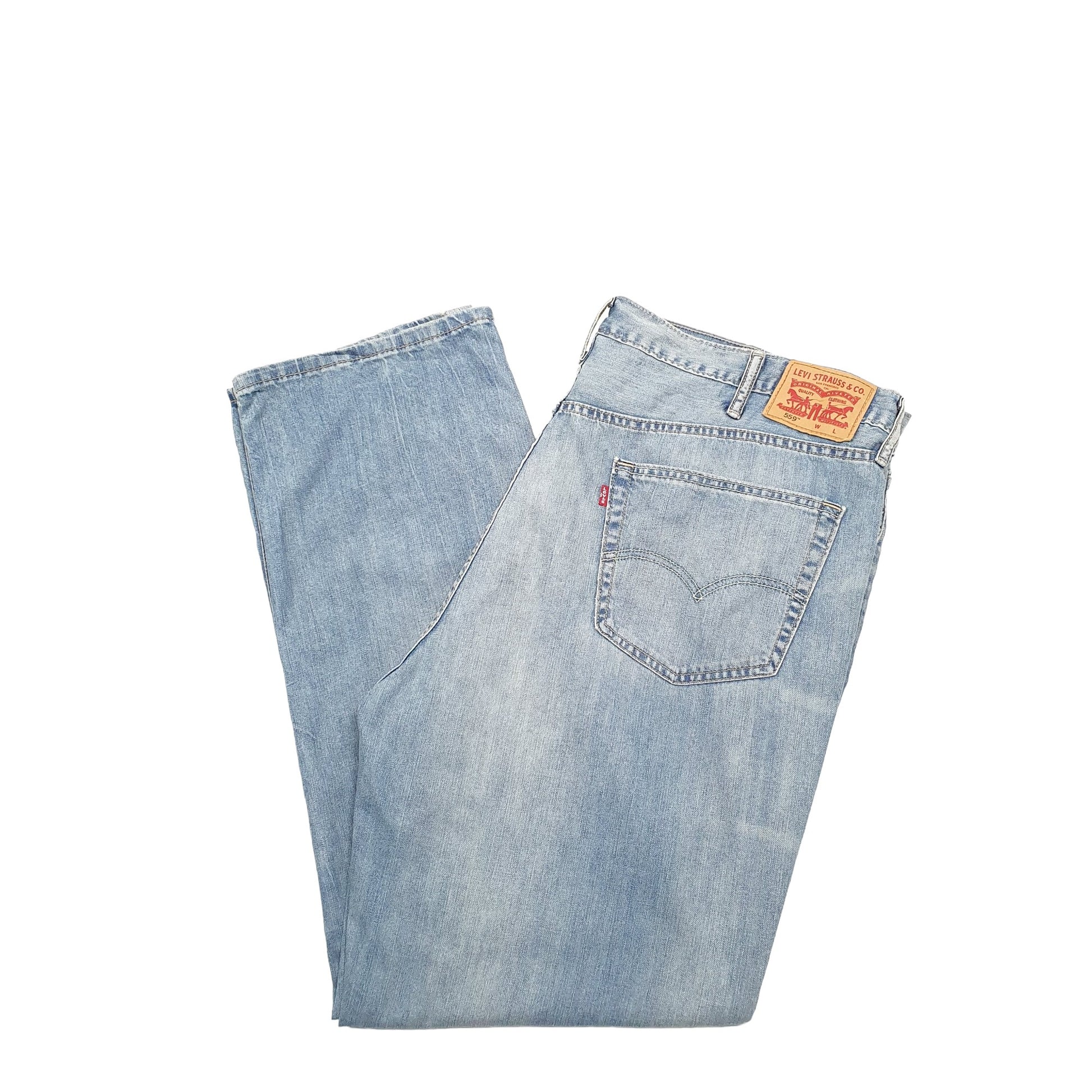 Levis 559 Relaxed Fit Jeans W44 L34 Blue