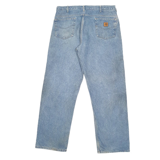 Mens Blue Carhartt  Carpenter Trousers