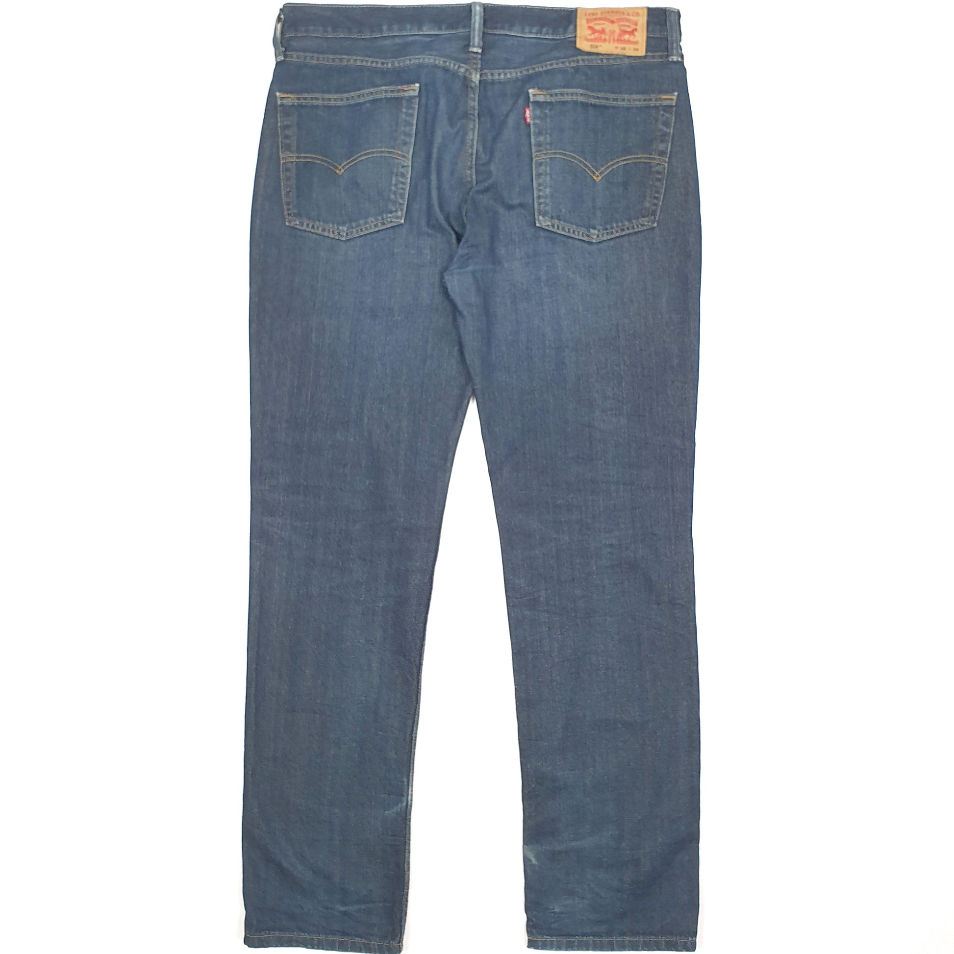 Levis 514 Straight Fit Jeans W38 L34 Blue