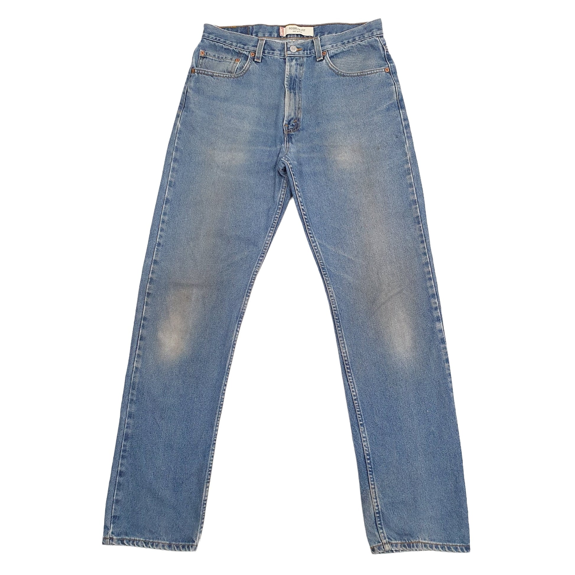 Mens Blue Levis  505 JeansW34 L34