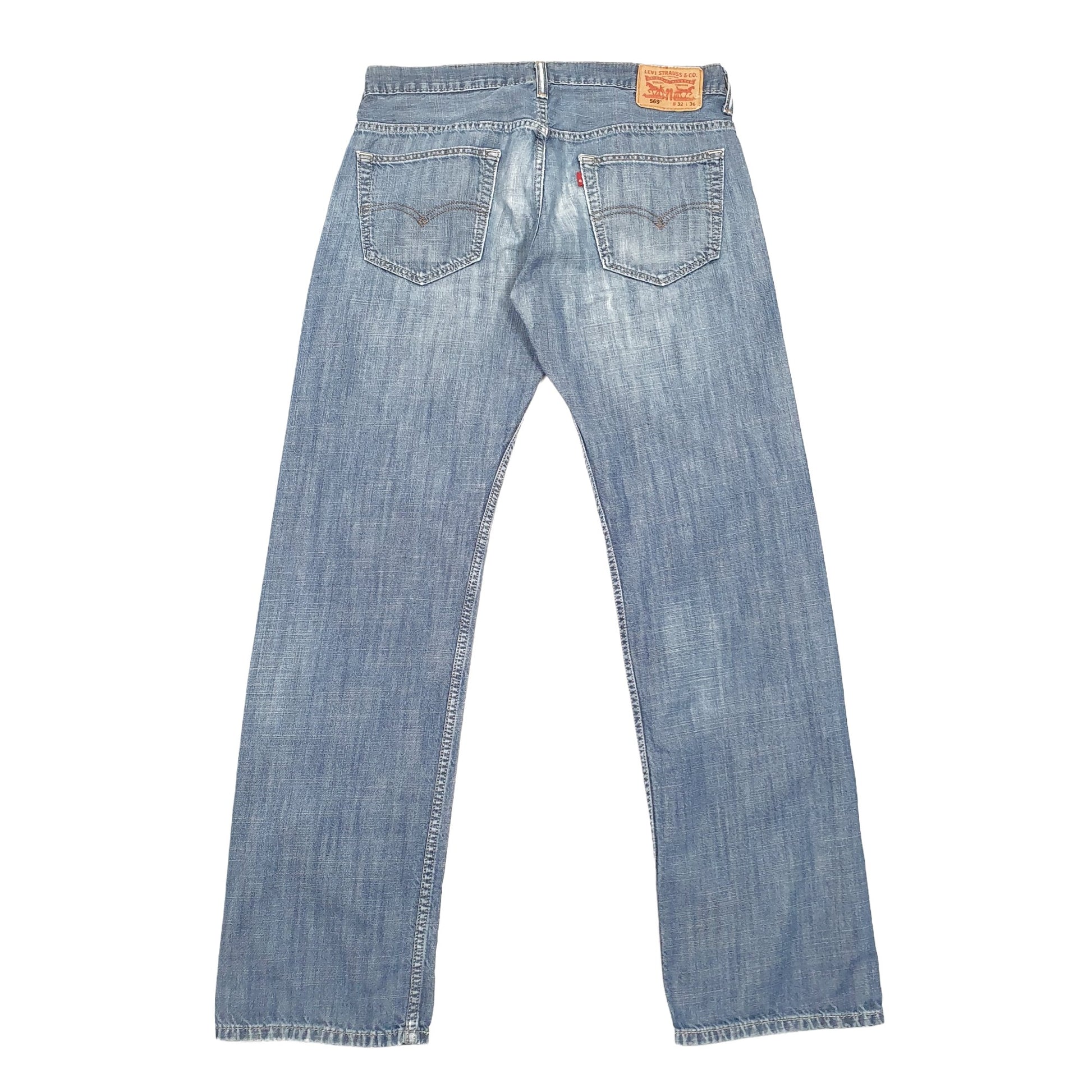 Levis 569 Loose Fit Jeans W34 L35 Blue