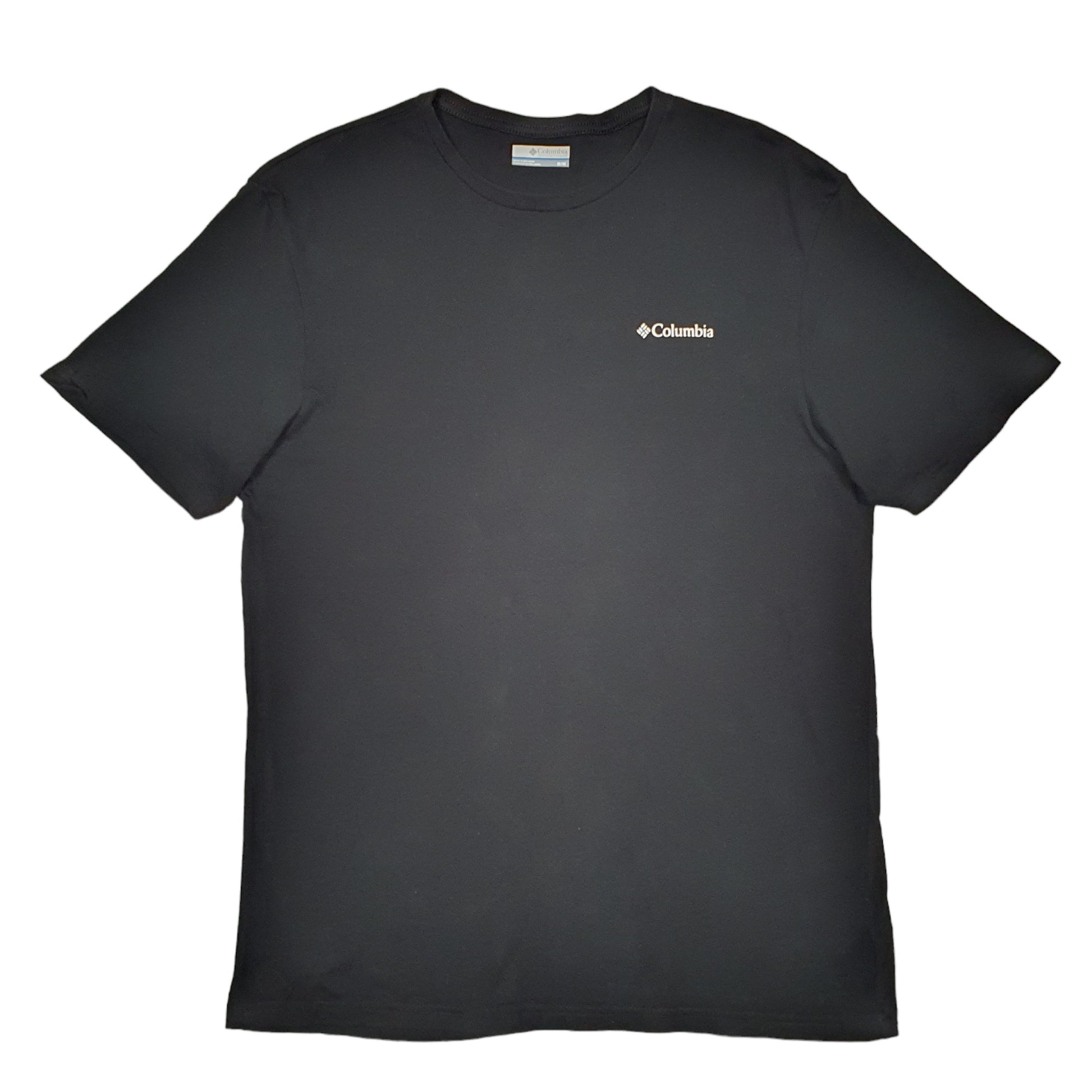 Mens Black Columbia Sportswear  Short Sleeve T Shirt