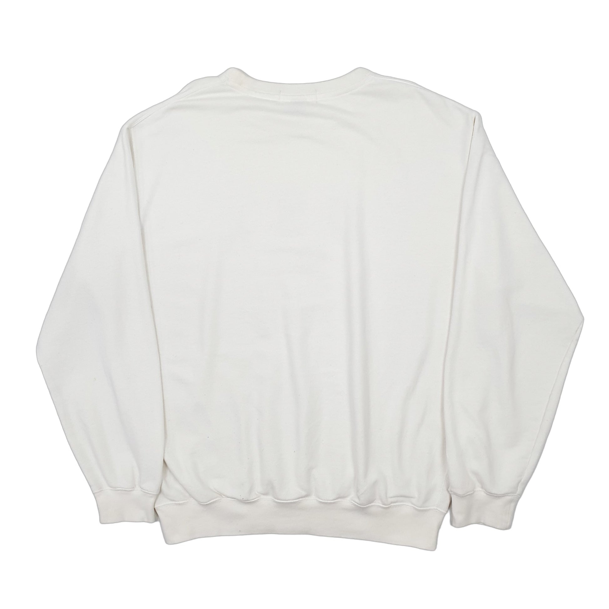 Mens White Polo Ralph Lauren USA Flag Spellout Crewneck Jumper