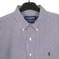 Ralph Lauren Long Sleeve Regular Fit Check Shirt Purple
